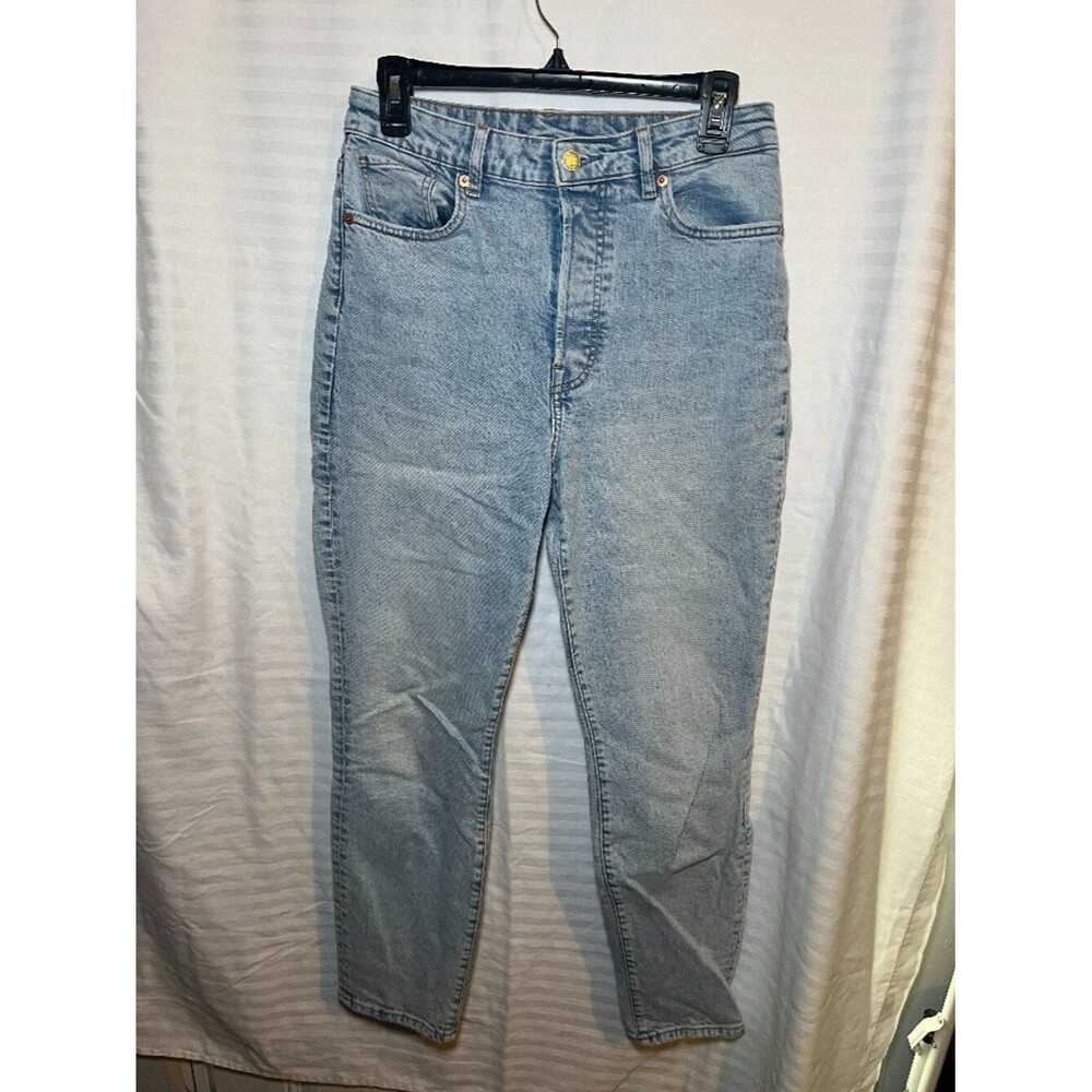 H&M Mom Jeans Ultra High Waist Size 8